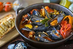 Muscheln andalusische Art à la Gernekochen