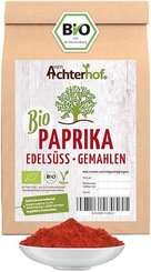 *ACHTERHOF – Bio-Paprikapulver edelsüß 500 g Vor­rats­pa­ckung