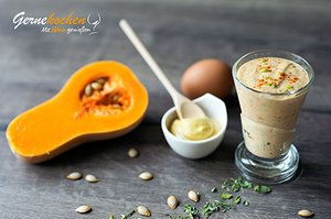 Kürbis-Mayonnaise. Gernekochen - Mit Wein genießen