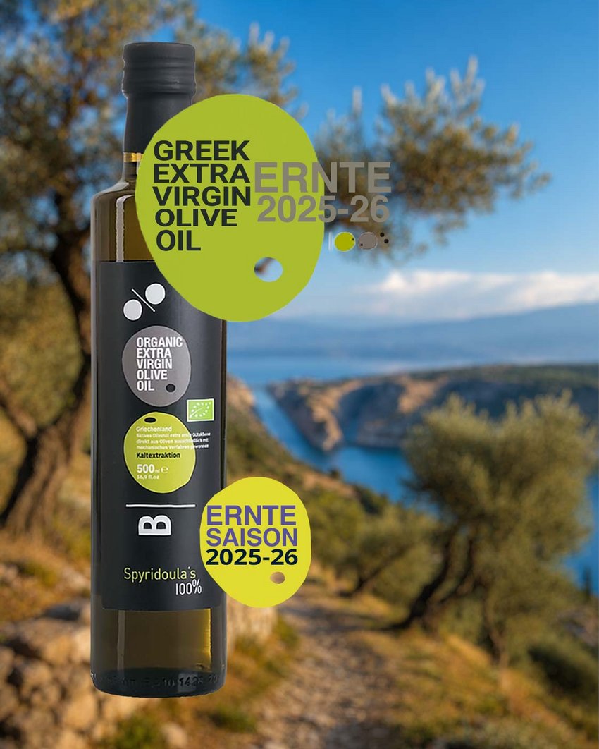 Spyridoula´s 100% ORGANIC EXTRA VIRGIN OLIVE OIL