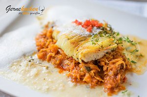 Zander im Kartoffelmantel. Gernekochen - Mit Wein genießen