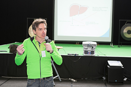 Michael Pagelsdorf auf der 'Natürlch gesund' - Die Messe für individuelle Gesundheit