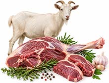 Ziegenfleisch