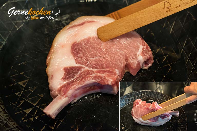 Kotelett vom Mangalitza-Schwein – Zubereitungsschritt 5