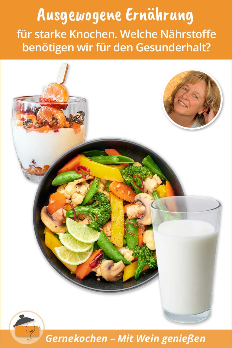 Ausgewogene Ernährung für starke Knochen