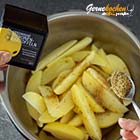 Griechische Zitronen-Kartoffelspalten