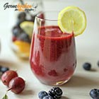 Pfirsich-Beeren-Smoothie Spezial