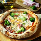 Pizza Broccoli e Prosciutto