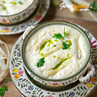 Spargelsuppe mit Petersilienöl