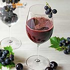 Weintrauben-Kirsch-Smoothie mit Vanille