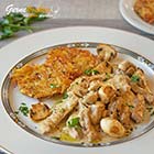 Zürcher Geschnetzeltes mit Rösti
