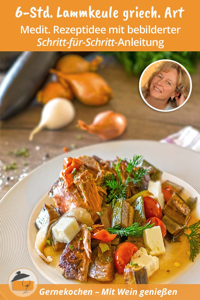 Sechs-Stunden-Lammkeule à la Gernekochen