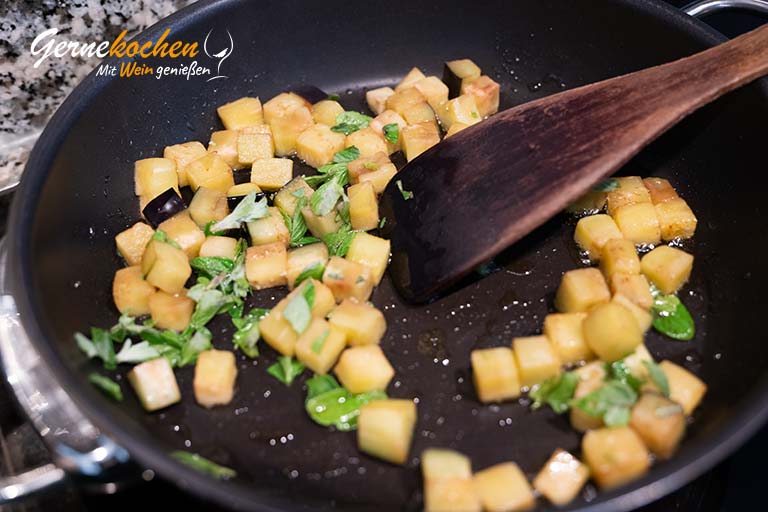 Kataifi-Knusperhähnchen mit Salbei und Mythitra – Zubereitungsschritt 5