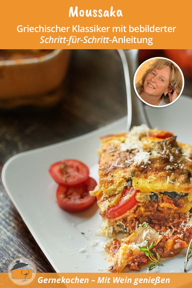 Moussaka – Griechischer Auberginen-Hack-Auflauf