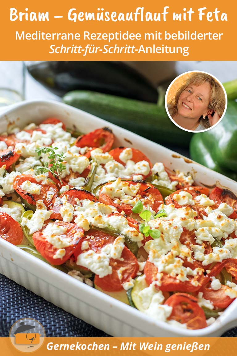 Briám – Gemüseauflauf mit Feta