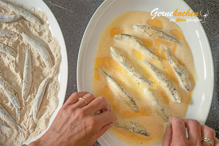 Mediterranes Ofengemüse mit Sardellen, Austernpilzen und Quinoa – Zubereitungsschritt 5.2