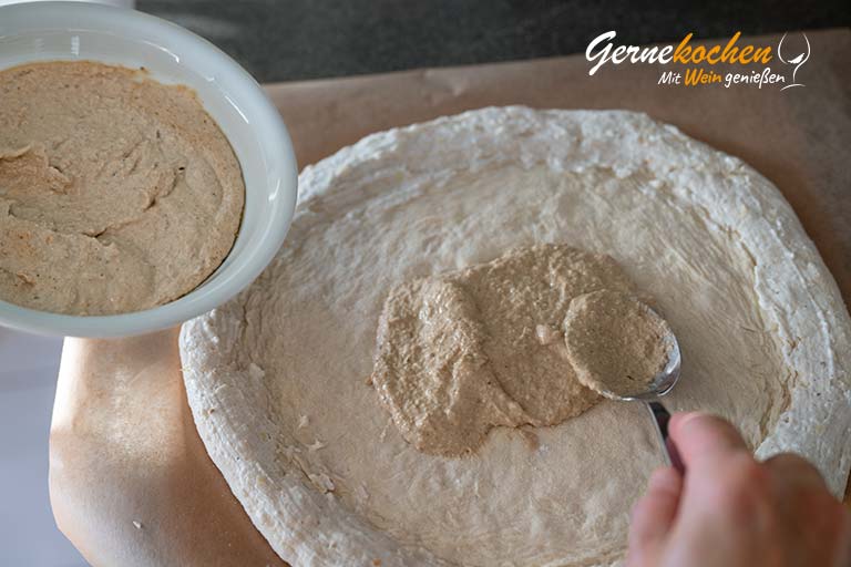 Pizza Adriano, für den Belag – Zubereitungsschritt 4