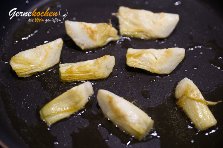 Pizza Bresaola, Belag – Zubereitungsschritt 1