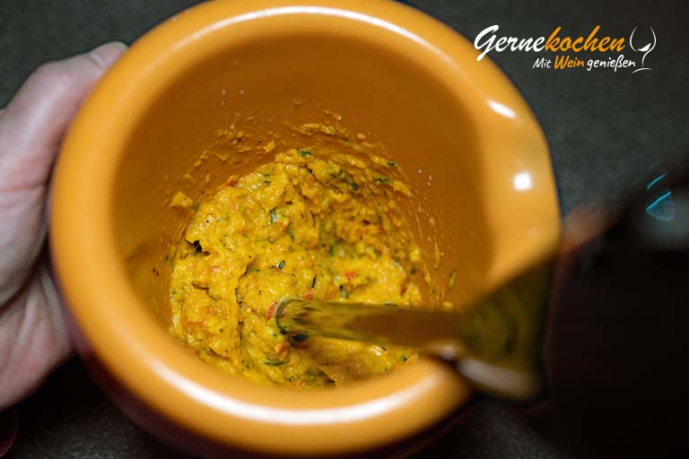 Pizza Zucca – Zubereitungsschritt 2.2