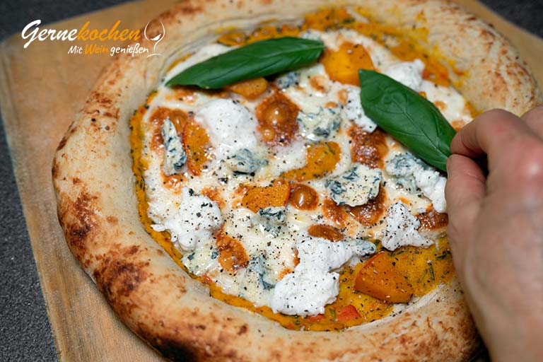 Pizza Zucca – Zubereitungsschritt 5