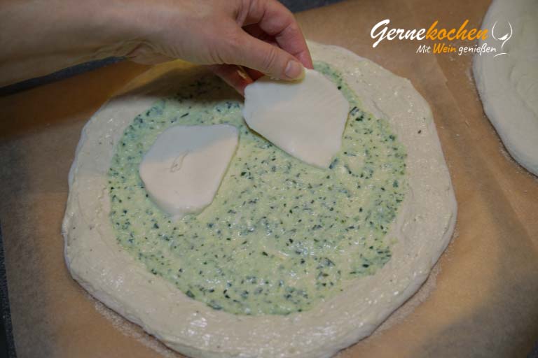 Pizza Zucchini – Zubereitungsschritt 6