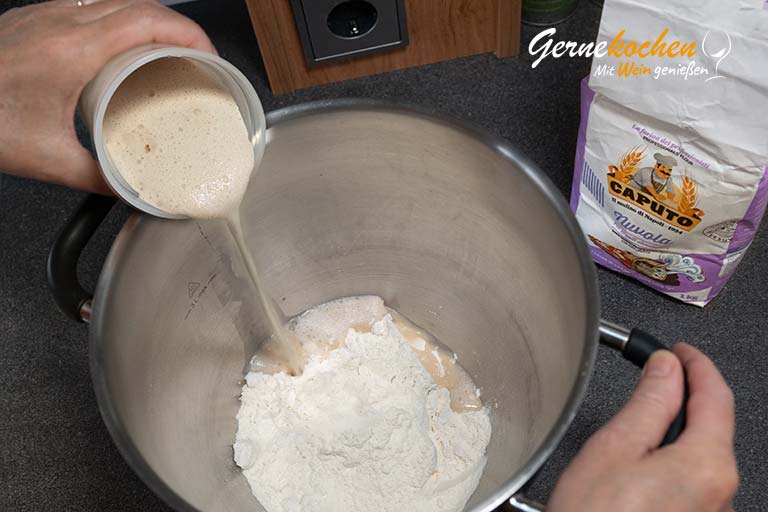 Pizzateig selber machen – Zubereitungsschritt 1.3