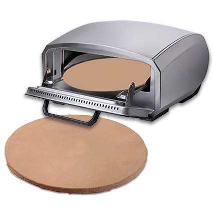 Biscotto-Pizzaofenstein rund