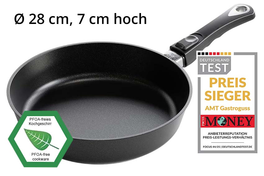 AMT – 28 cm Schmorpfanne bei Amazon
