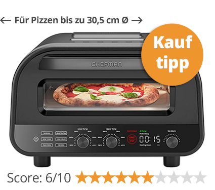 Chefman Elektro-Pizzaofen