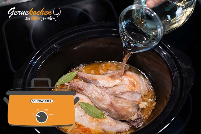 Kaninchen-Stifado – das beliebte griechische Schmorgericht