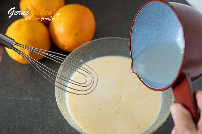Kefir-Orangen-Creme mit Heidelbeeren – Zubereitungsschritt 4