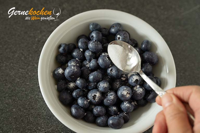 Kefir-Orangen-Creme mit Heidelbeeren – Zubereitungsschritt 6