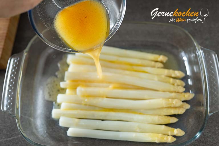 Weißer Spargel mit Orangen-Mayonnaise – Zubereitungsschritt 4.2