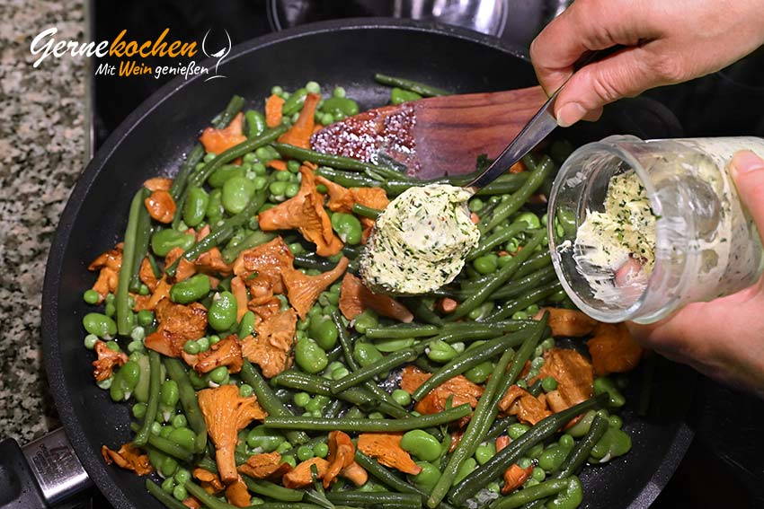Gnocchetti sardi mit Pfifferlingen und Gremolada – Zubereitungsschritt 6