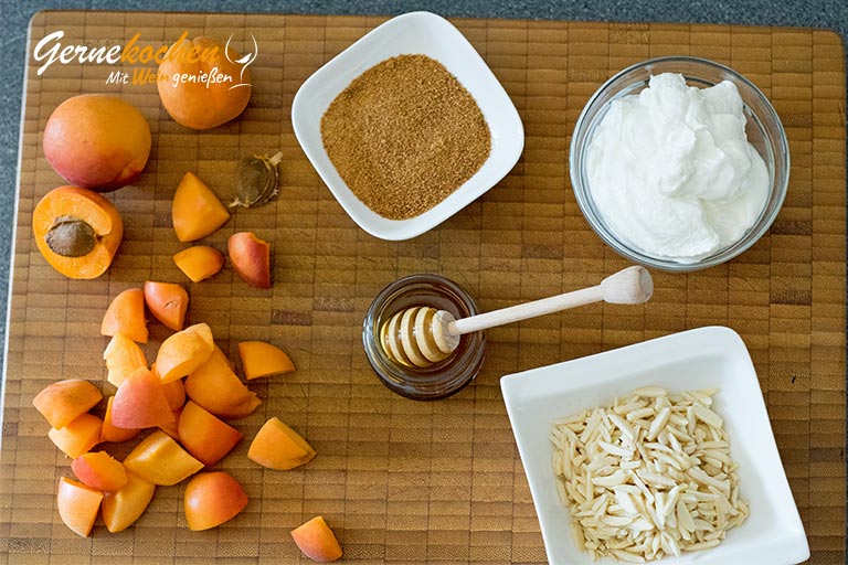 Aprikosencreme mit griechischem Joghurt – Zubereitungsschritt 1