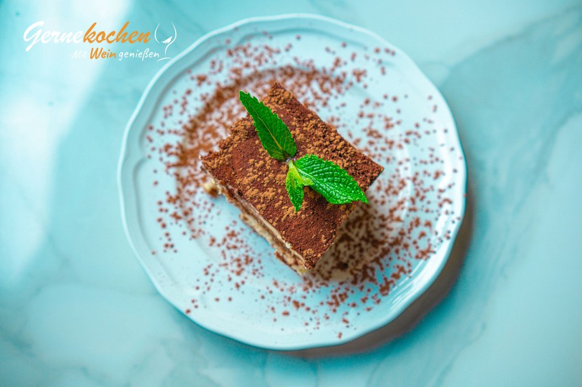 Tiramisu mit Pilzkaffee