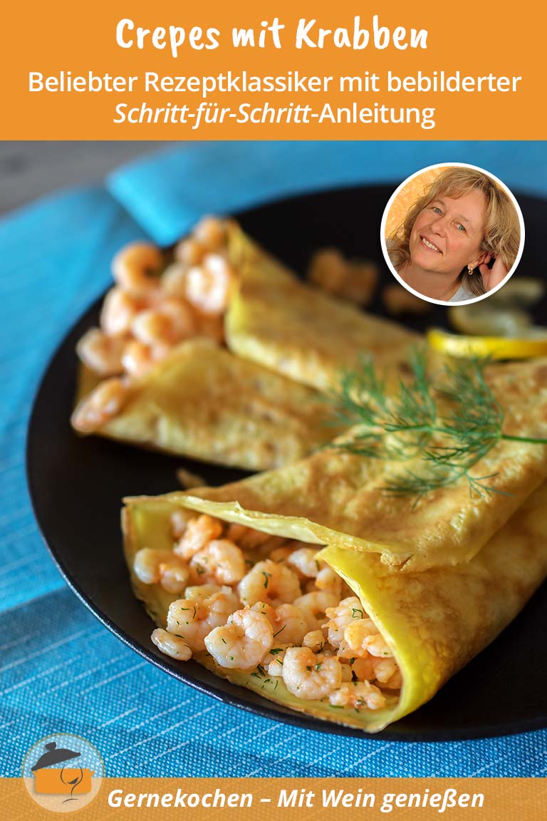 Crêpes mit Krabben (Crêpes bretonnes tra­di­tio­nell)