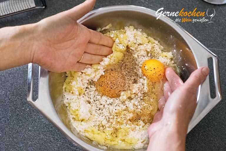 Erzgebirger Wickelklöße – Zubereitungsschritt 2.3