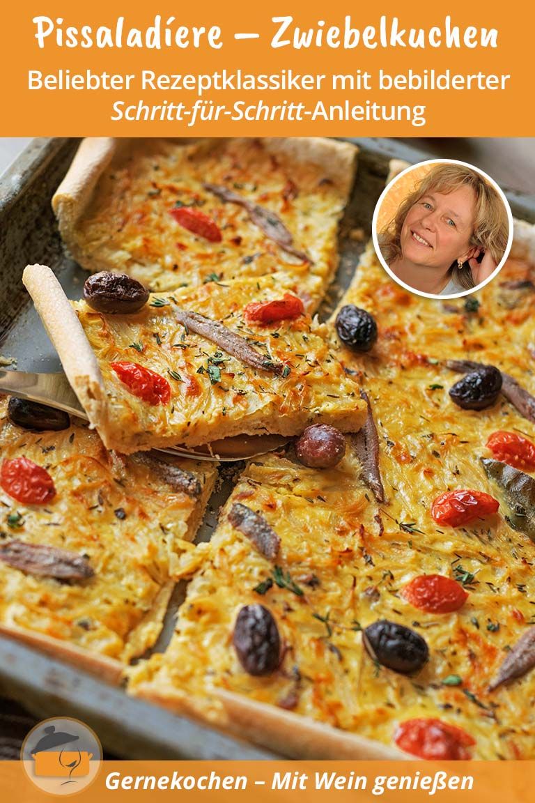 Pissaladíere – Zwiebelkuchen aus Nizza