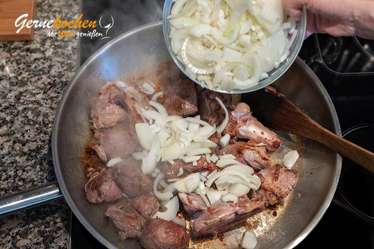 Plov (Pilaw) – das Nationalgericht Usbekistans – Zubereitungsschritt 2.2