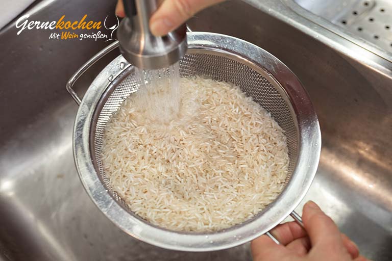 Plov (Pilaw) – das Nationalgericht Usbekistans – Zubereitungsschritt 3.1