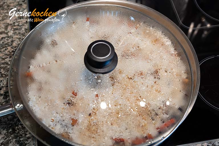 Plov (Pilaw) – das Nationalgericht Usbekistans – Zubereitungsschritt 4.3