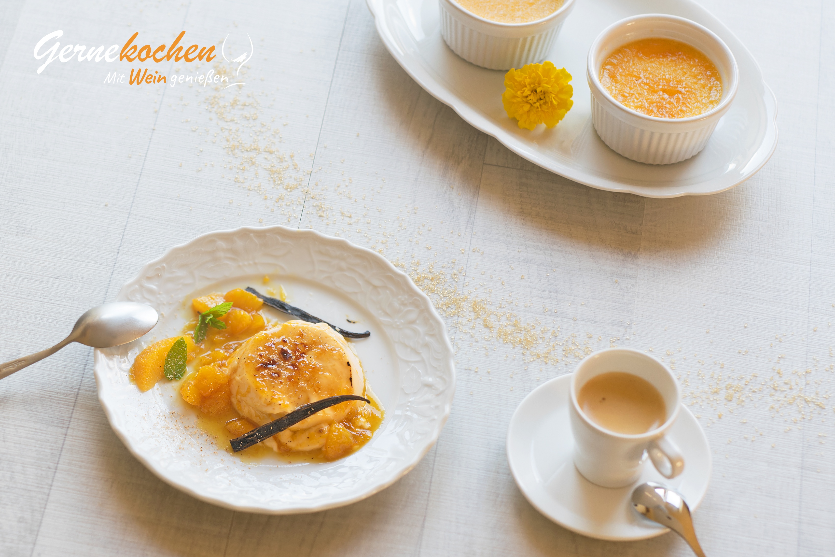 Crema Catalana und Crème Brûlée