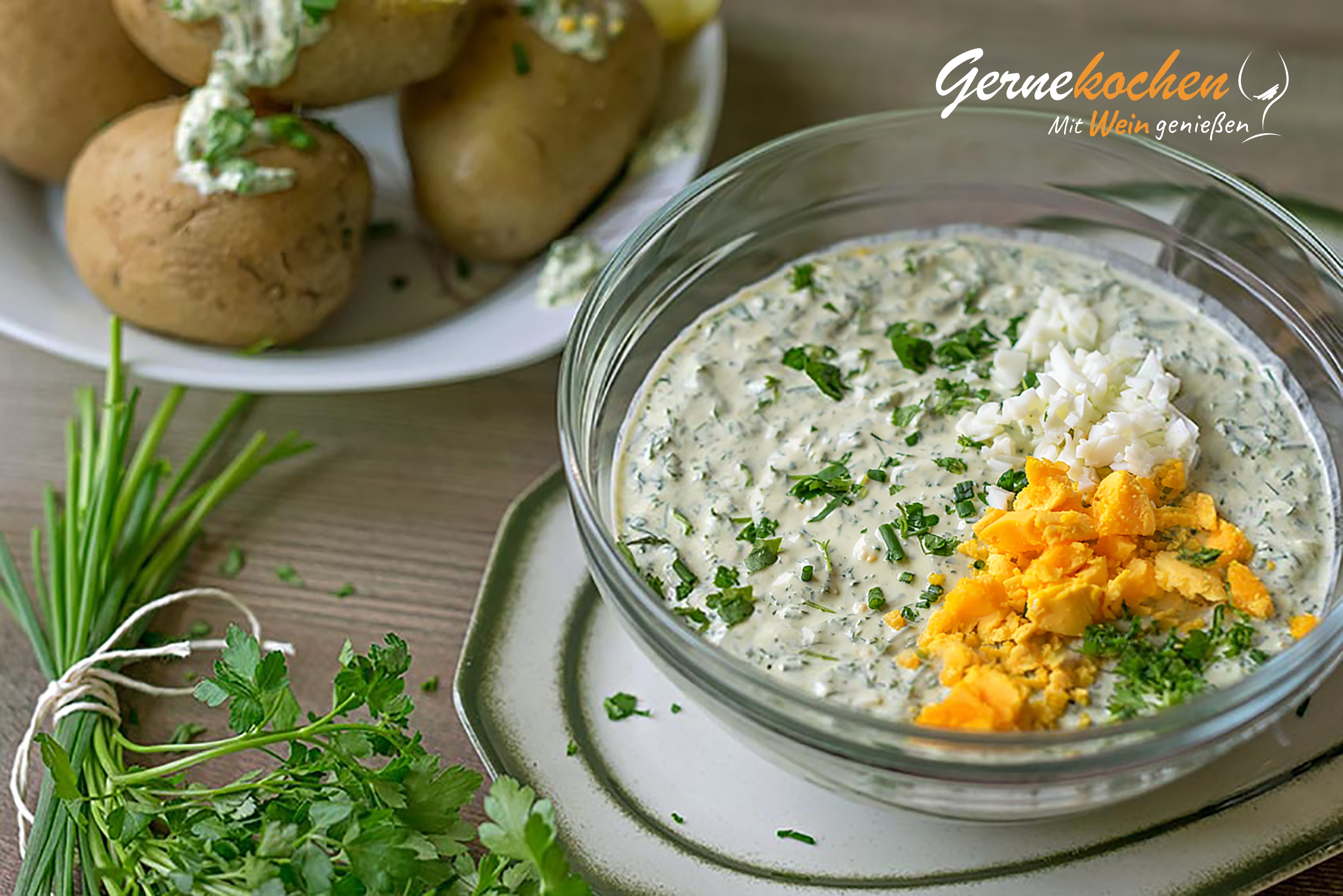 Frankfurter Grüne Sauce nach Omas Art