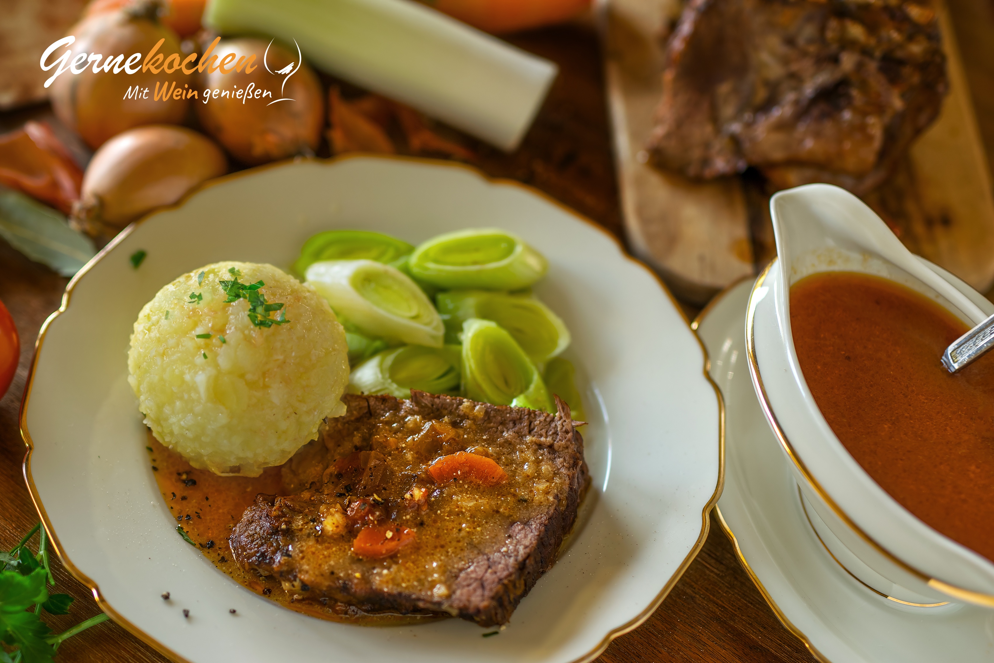 Thüringer fuhrmannsbraten aus dem Slow Cooker