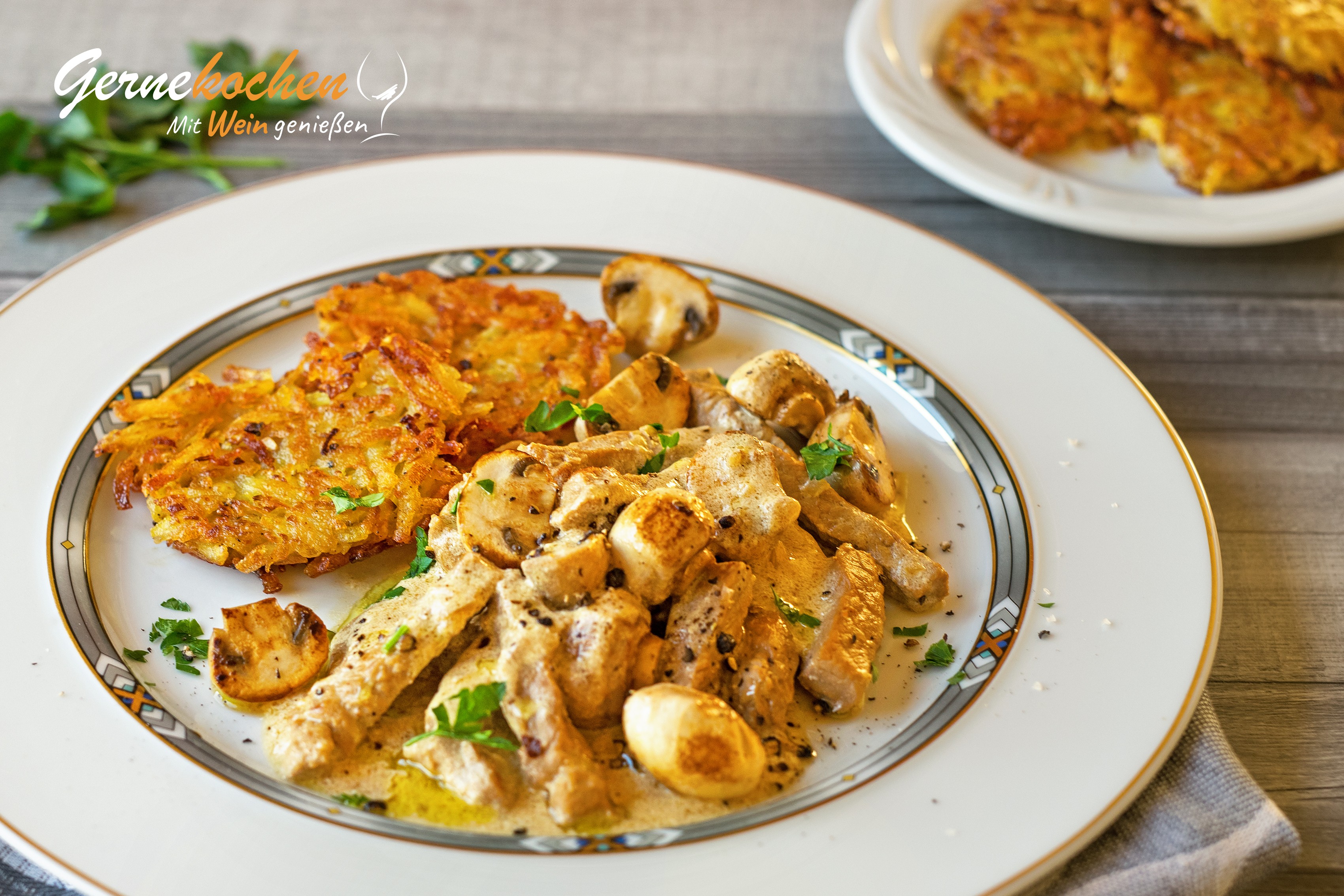 Zürcher Geschnetzeltes Original-Rezept mit Rösti
