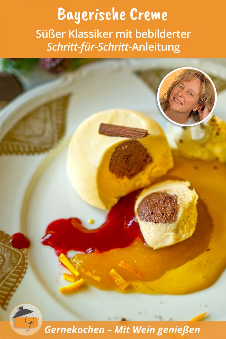 Bayerische Vanillecreme mit Schokomousse