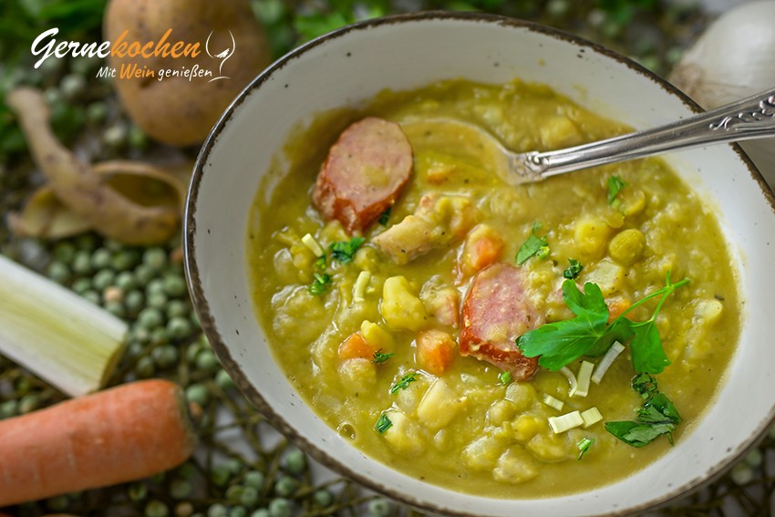 Erbsensuppe nach Omas Art