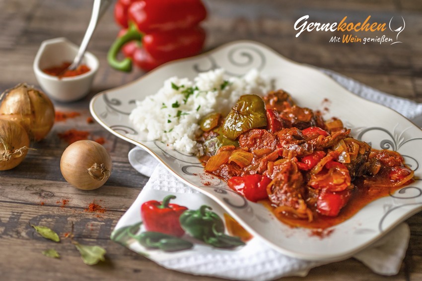 Ungarisches Gulasch aus dem Slow Cooker