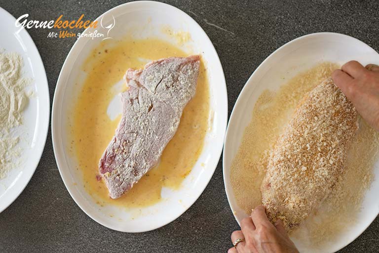 Zigeunerschnitzel zubereiten – Zubereitungsschritt 2